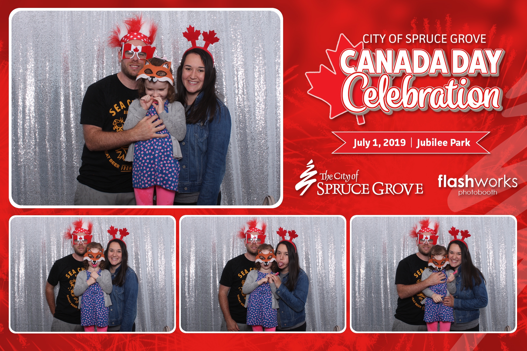 City of Spruce Grove Canada Day | View more photos from the event at gallery.flashworksphotobooth.com/u/FlashworksPhotoboothInc/City-of-Spruce-Grove-Canada-Day